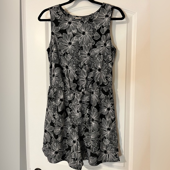 a new day Dresses & Skirts - Black & White Floral Romper